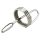 DeepRing - prstenasti metalni dilatator - 9 cm (srebro)