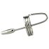 DeepRing - prstenasti metalni dilatator - 9 cm (srebro)