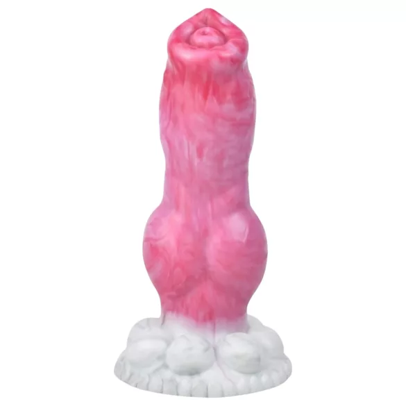 Animalorny Buldog - dildo u obliku psećeg penisa - 17 cm - pink