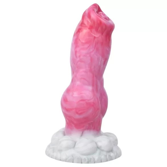 Animalorny Buldog - dildo u obliku psećeg penisa - 17 cm - pink
