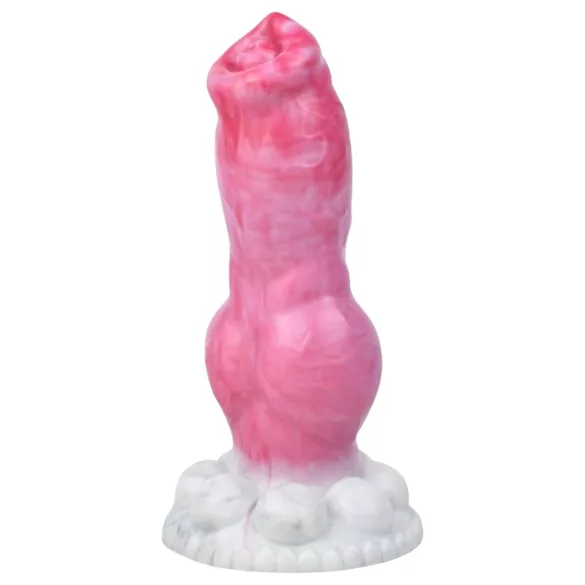 Animalorny Buldog - dildo u obliku psećeg penisa - 17 cm - pink