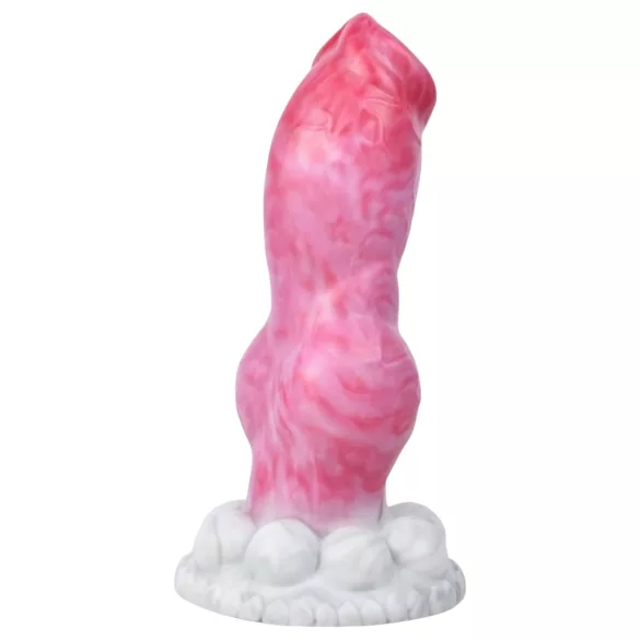 Animalorny Buldog - dildo u obliku psećeg penisa - 17 cm - pink