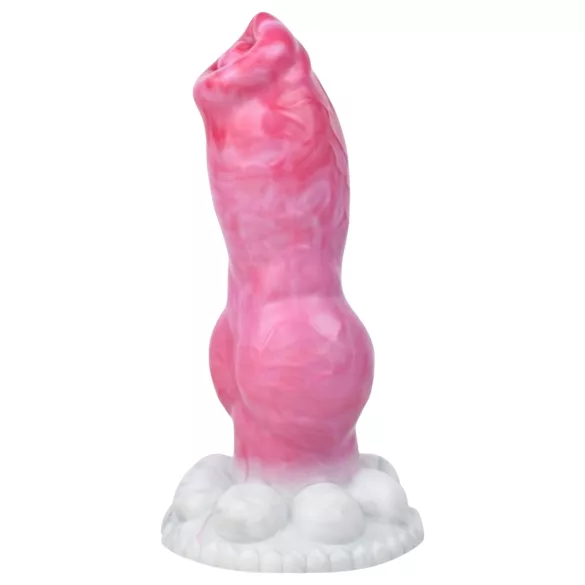 Animalorny Buldog - dildo u obliku psećeg penisa - 17 cm - pink