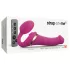 Strap-on-me M - pripadajući, zračnim valovima vibrator (rozi)