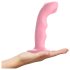 Strap-on-me M - vodootporni G-točka vibrator s pulsirajućom funkcijom (ružičasto)