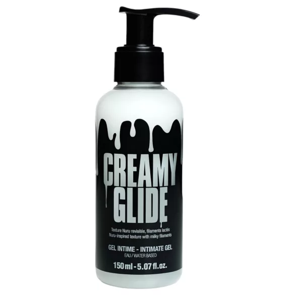 Creamy Glide - lubrikant na bazi vode s efektom sperme i masažni gel - 150ml