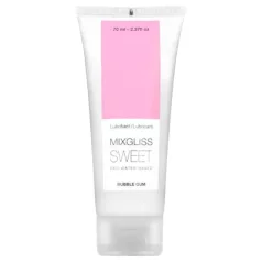   Mixgliss Sweet Bubble Gum - lubrikant na bazi vode - žvaka (70ml)