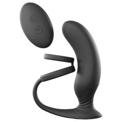 Love to Love - prostata vibrator s prstenom (crni)