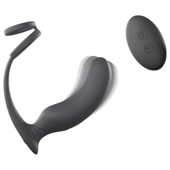 Love to Love - prostata vibrator s prstenom (crni)