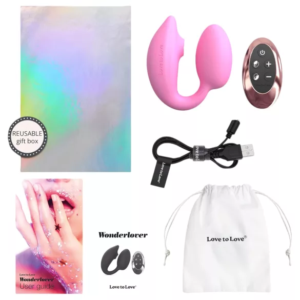 Love to Love Wonderlover - G-točka i klitoris vibrator (ružičasti)