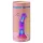 Love to Love Sugar Bomb - svjetleći silikonski dildo s LED-om (ružičasto-žuti) - 16,9 cm
