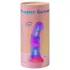 Love to Love Sugar Bomb - svjetleći silikonski dildo s LED-om (ružičasto-žuti) - 16,9 cm