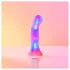 Love to Love Sugar Bomb - svjetleći silikonski dildo s LED-om (ružičasto-žuti) - 16,9 cm