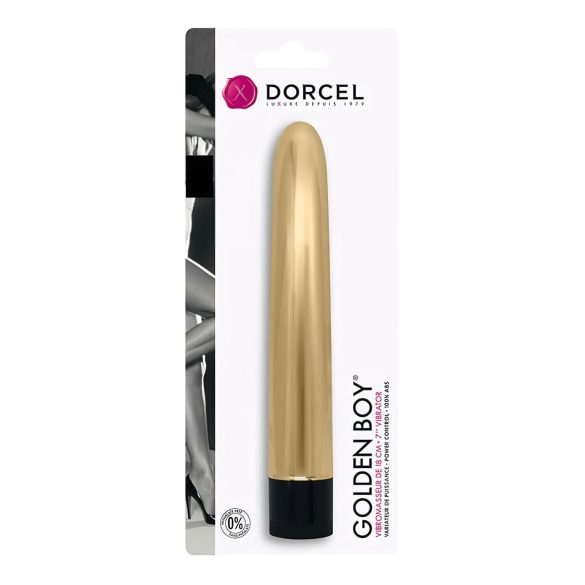 Dorcel - klasični štapni vibrator - zlatna boja