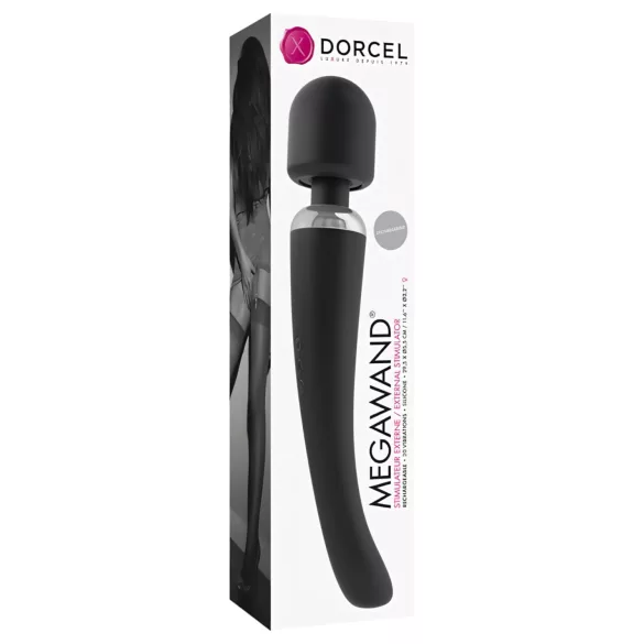 Dorcel Megawand - bežični masažni vibrator - crni
