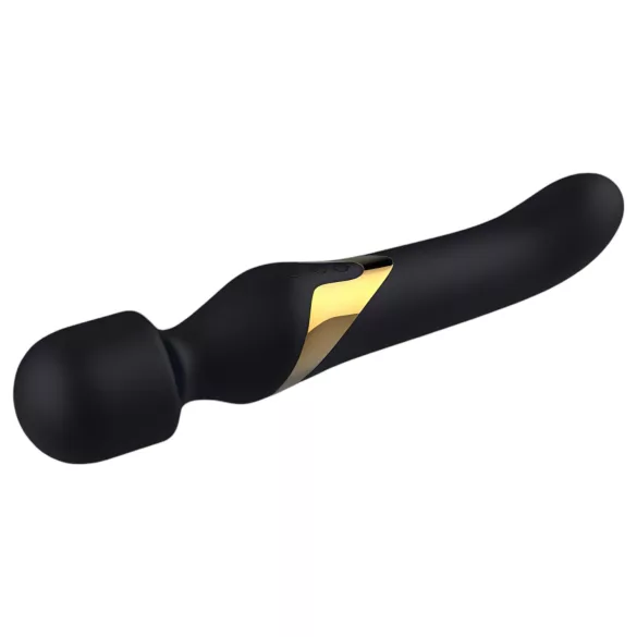 Dorcel - masažer i vibrator 2u1 - dvostruki užitak - silikon crni