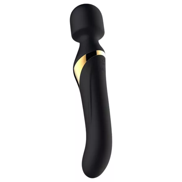 Dorcel - masažer i vibrator 2u1 - dvostruki užitak - silikon crni