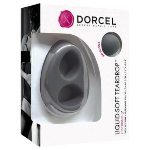 Dorcel Liquid-soft Suza - erekcijski prsten (sivi)