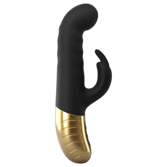 Dorcel G-stormer - punjivi crni vibrator s pokretnim klitoralnim krakom