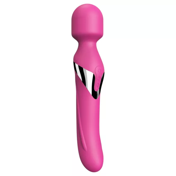 Dorcel Dual Orgasms - akumulatorski, 2u1 masažni vibrator (rozi)