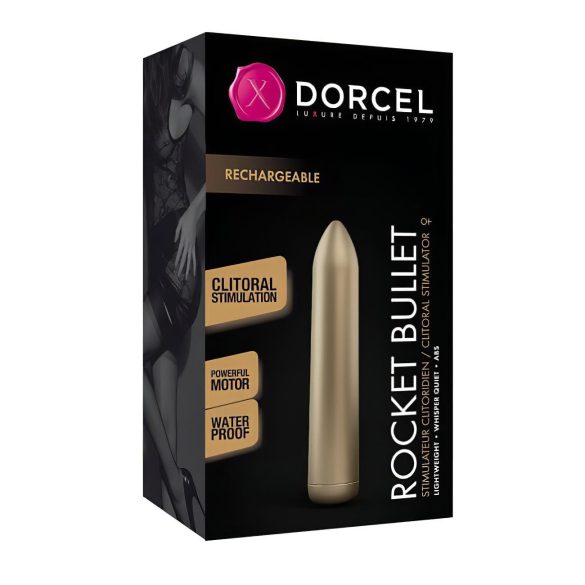 Dorcel - vibratorski metak - punjivi - zlatni