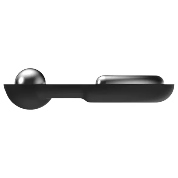 Dorcel - penis prsten s metalnim umetkom - crni