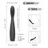Dorcel G-slim - punjivi G-točka vibrator (crni)
