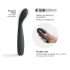 Dorcel G-slim - punjivi G-točka vibrator (crni)