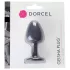 Dorcel Geisha Plug M - kuglasti analni plug (crni)
