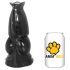 AnimHole Wolf - dildo u obliku vučjeg penisa - 21cm - crni