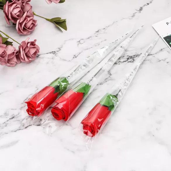 Panty Rose - tanga skrivena u ruži - crvena - S-L