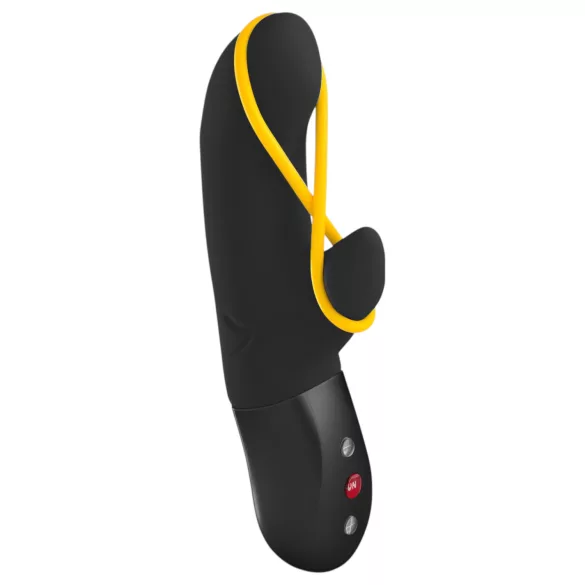 Fun Factory Amorino - vibrator za G-točku i klitoris (crni)