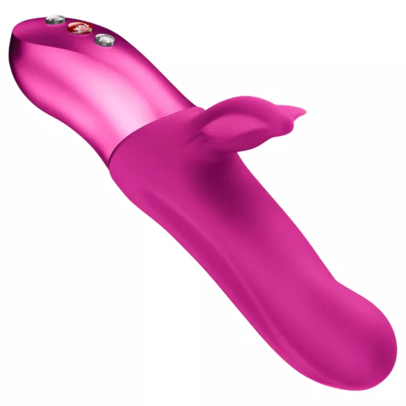 Fun Factory Bi Stronic Fusion - potiskujući vibrator s rukom za klitoris (ružičasti)