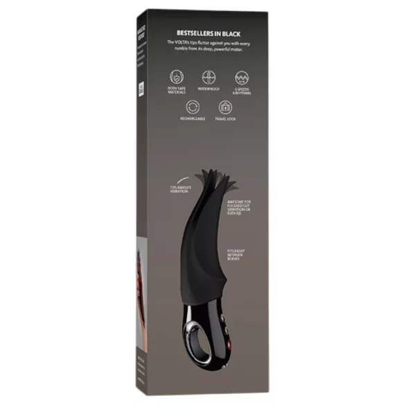Fun Factory Volta - klitoralni vibrator (crni)