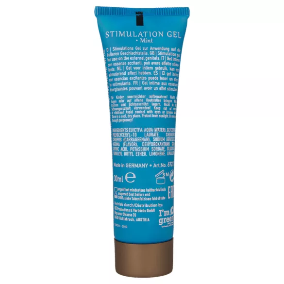 HOT Shiatsu Joyful - stimulirajuća krema za žene - menta 30ml