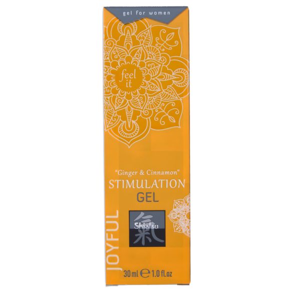 HOT Shiatsu - stimulirajuća krema za žene - đumbir i cimet (30 ml)