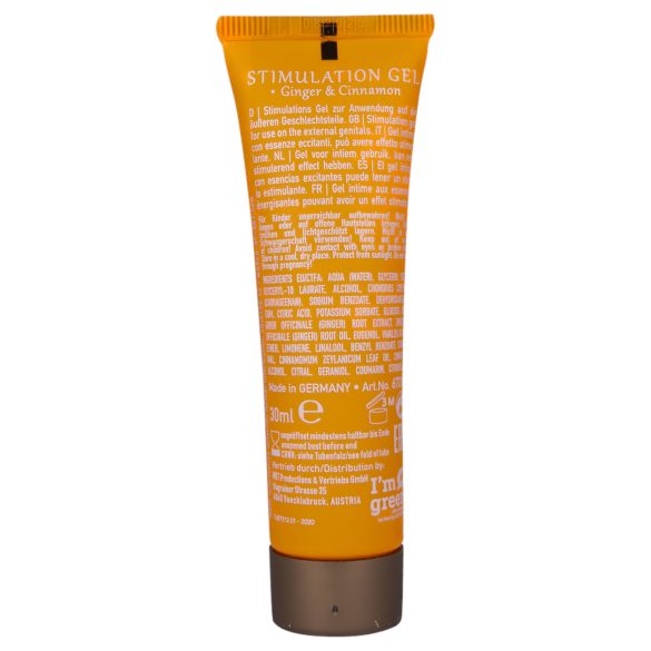 HOT Shiatsu - stimulirajuća krema za žene - đumbir i cimet (30ml)