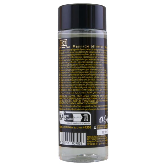 HOT - masažno ulje za njegu kože - jantar i mošus (100ml)