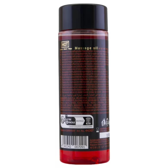 HOT - ulje za masažu - s efektom zagrijavanja - 100ml