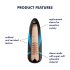 Satisfyer Uložak Tornado Bliss - umetni uložak za masturbator