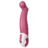 Satisfyer Petting Hippo - vibrator na baterije - vodootporan - silikon - roza
