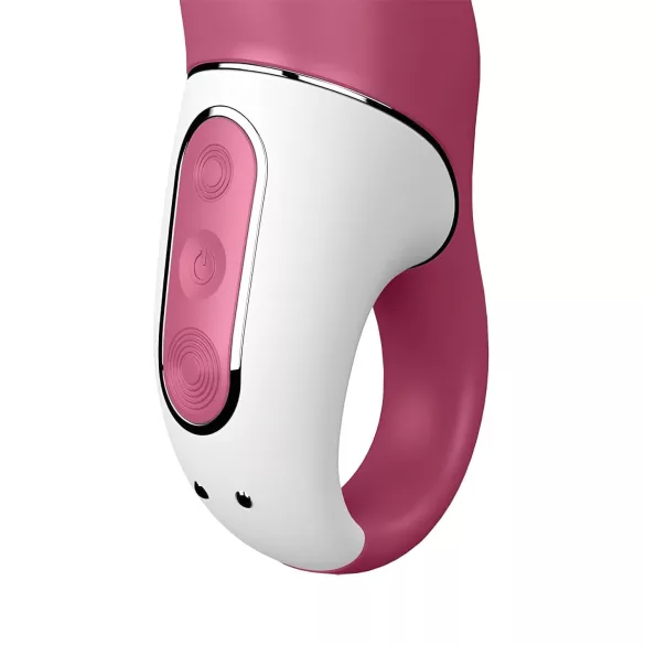 Satisfyer Petting Hippo - vibrator na baterije - vodootporan - silikon - roza