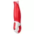 Satisfyer Power Flower - vibrator na punjenje - vodootporan - crvena