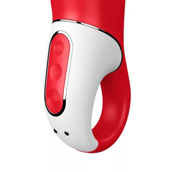 Satisfyer Power Flower - vibrator na punjenje - vodootporan - crvena