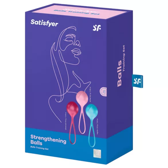 Satisfyer - set gejša kuglica - 3-dijelni