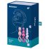 Satisfyer Booty Call - analni plug set - šareno - 3 komada