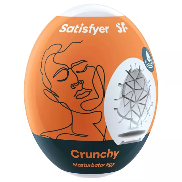 Satisfyer Egg Crunchy - masturbator u obliku jajeta - 1 komad