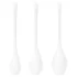Satisfyer Yoni Power 1 - set gejša kuglica - bijela - 3 komada