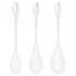 Satisfyer Yoni Power 1 - set gejša kuglica - bijela - 3 komada