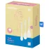 Satisfyer Yoni Power 1 - set gejša kuglica - bijela - 3 komada